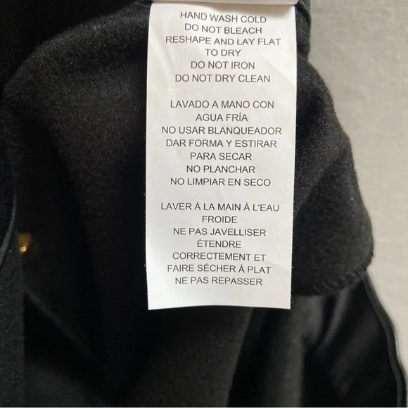 NWT Michael Kors straight leg high rise pull on vegan leather pants Sz L - Picture 11 of 12